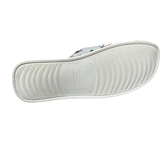 VERA BRADLEY DOG SHOW TRAVEL SLIPPERS: Size MEDIUM 7-8 Quilted Slip On NWOT - Picture 6 of 8